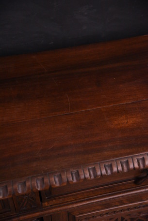 アンティーク　サイドボード　フレンチ　木製　スパニッシュ