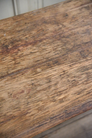 アンティーク　カフェテーブル　ビストロテーブル　フレンチ　木製