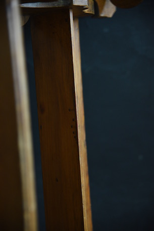 アンティーク　木製　ウォールラック　フレンチ