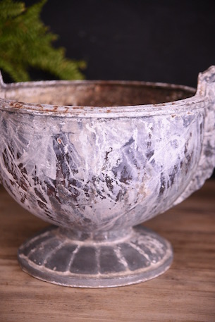 アンティーク　アイアン　ポット　ガーデニング　フレンチ