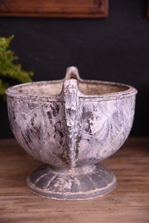 フランス ハンドペイント ヴィンテージ　アイアンプランター フランス ハンドペイント ヴィンテージ アイアンプランター