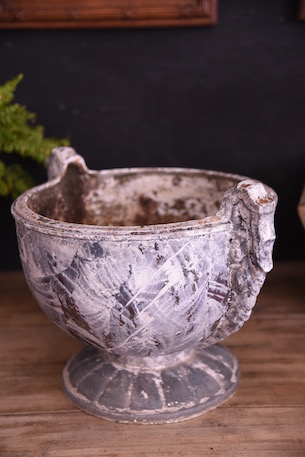 フランス ハンドペイント ヴィンテージ　アイアンプランター フランス ハンドペイント ヴィンテージアイアンプランター