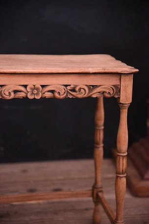 アンティーク　剥離　サイドテーブル　フレンチ　飾り台