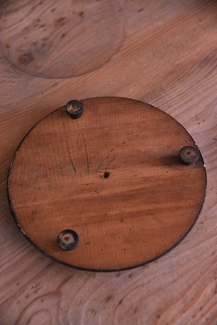 アンティーク　フレンチ　ラウンド　ガラスドーム