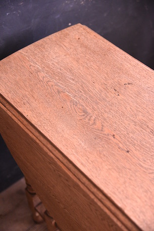 アンティーク　ゲートレッグ　テーブル　剥離　オーク材　イギリス　フレンチ