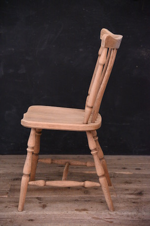 アンティーク　ダイニング　チェア　フレンチ　剥離　木製　椅子　１