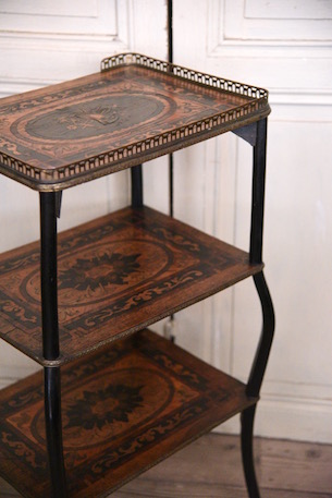 アンティーク　ナポレオン　ベッドサイド　テーブル　フレンチ