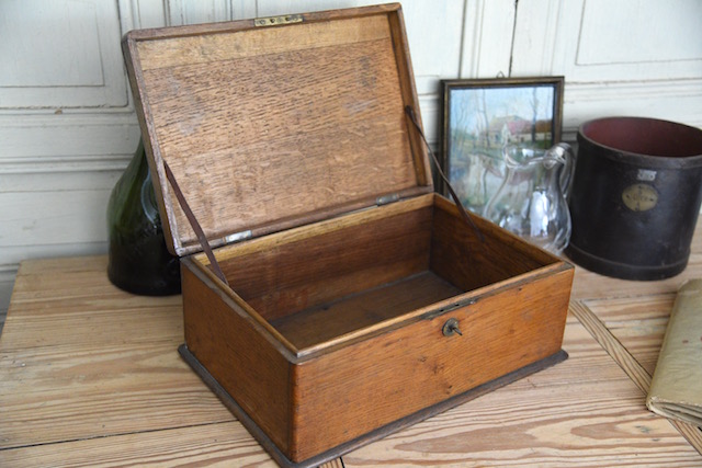 アンティーク　木箱　ボックス　フレンチ