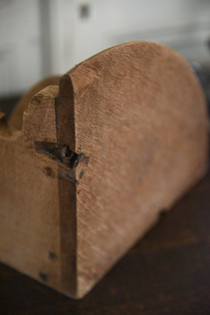 アンティーク　木製　コンソール　フレンチ　コーナー