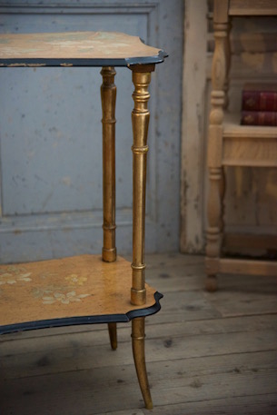 アンティーク　ナポレオン　フレンチ　サイドテーブル