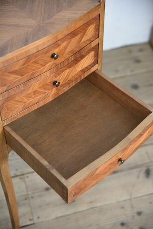 アンティーク　猫脚　ベッドサイドテーブル　ヴィンテージ　フレンチ