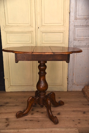 アンティーク　ドロップリーフテーブル　デスク　ワインテーブル　サイドテーブル