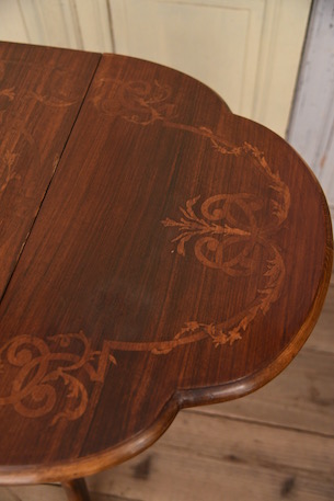 アンティーク　ドロップリーフテーブル　デスク　ワインテーブル　サイドテーブル