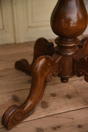 アンティーク　ドロップリーフテーブル　デスク　ワインテーブル　サイドテーブル