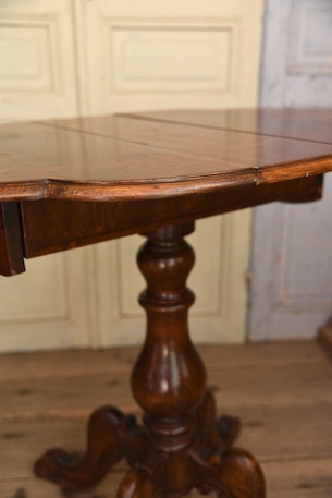 アンティーク　ドロップリーフテーブル　デスク　ワインテーブル　サイドテーブル