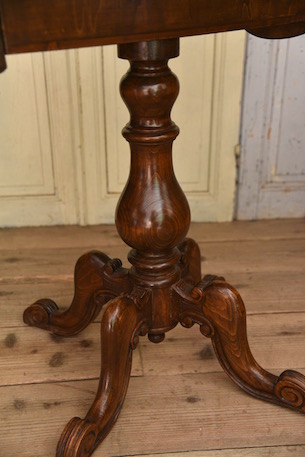 アンティーク　ドロップリーフテーブル　デスク　ワインテーブル　サイドテーブル