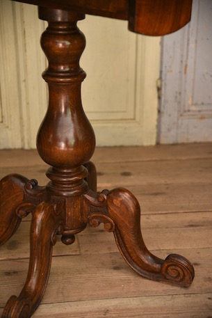 アンティーク　ドロップリーフテーブル　デスク　ワインテーブル　サイドテーブル