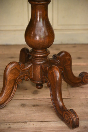 アンティーク　ドロップリーフテーブル　デスク　ワインテーブル　サイドテーブル