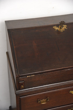 アンティーク　ライティングビューロー　イギリス　フレンチ　チェスト