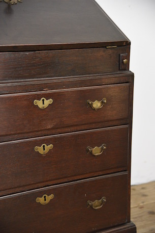 アンティーク　ライティングビューロー　イギリス　フレンチ　チェスト