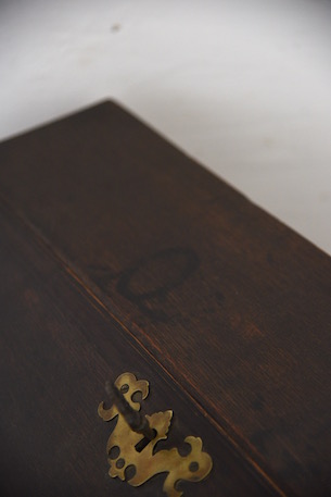 アンティーク　ライティングビューロー　イギリス　フレンチ　チェスト