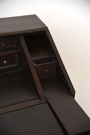 アンティーク　ライティングビューロー　イギリス　フレンチ　チェスト