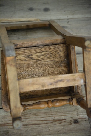 アンティーク　ロレーヌチェア　アルザス　フレンチ　１４