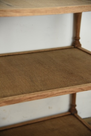 アンティーク　サイドテーブル　剥離　ティートレイ　ディスプレイ台　フレンチ