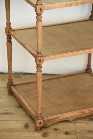 アンティーク　サイドテーブル　剥離　ティートレイ　ディスプレイ台　フレンチ