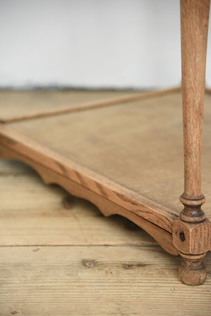 アンティーク　サイドテーブル　剥離　ティートレイ　ディスプレイ台　フレンチ