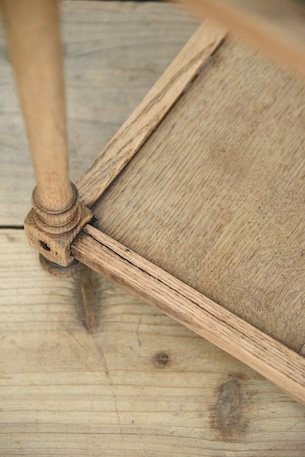 アンティーク　サイドテーブル　剥離　ティートレイ　ディスプレイ台　フレンチ