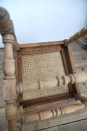 アンティーク　フレンチ　剥離　ダイニングチェア　木製チェア　１