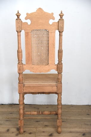 アンティーク　フレンチ　剥離　ダイニングチェア　木製チェア　２