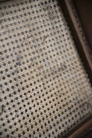 アンティーク　フレンチ　剥離　ダイニングチェア　木製チェア　２