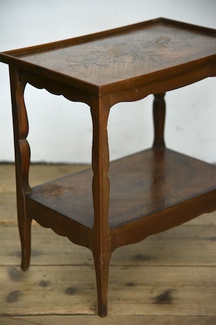 アンティーク　サイドテーブル　フレンチ　ベッドサイド