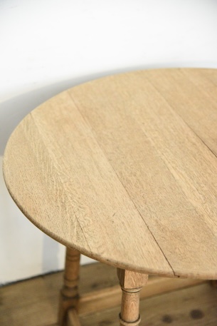 アンティーク　ヴィンテージ　ラウンドテーブル　剥離　コーヒーテーブル　フレンチ