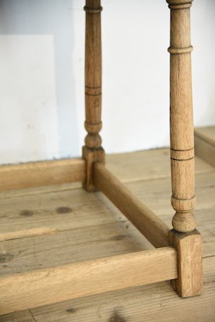 アンティーク　ヴィンテージ　ラウンドテーブル　剥離　コーヒーテーブル　フレンチ