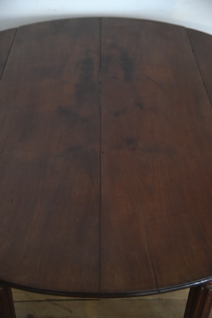 アンティーク　ドロップリーフテーブル　フレンチ　ダイニングテーブル