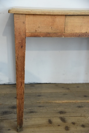 アンティーク　ドロワーテーブル　フレンチ　ダイニング　作業台