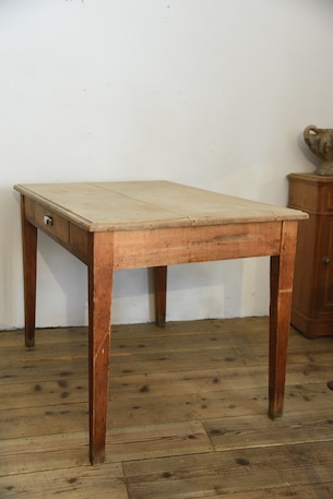 アンティーク　ドロワーテーブル　フレンチ　ダイニング　作業台