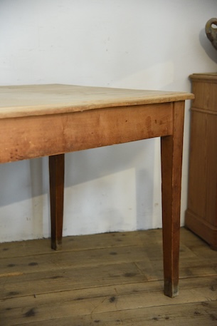 アンティーク　ドロワーテーブル　フレンチ　ダイニング　作業台