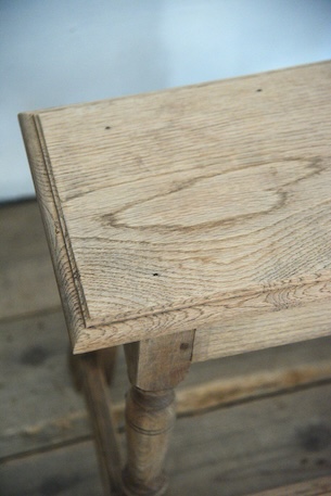 アンティーク　サイドテーブル　フレンチ　花台　スツール　剥離　ヴィンテージ