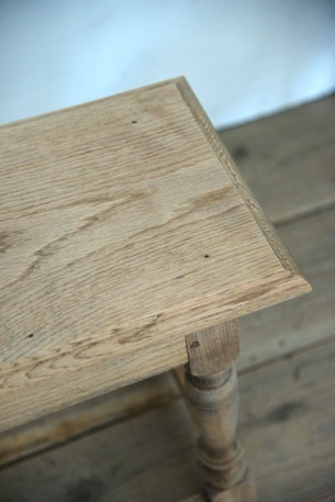 アンティーク　サイドテーブル　フレンチ　花台　スツール　剥離　ヴィンテージ