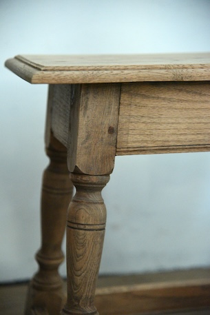 アンティーク　サイドテーブル　フレンチ　花台　スツール　剥離　ヴィンテージ