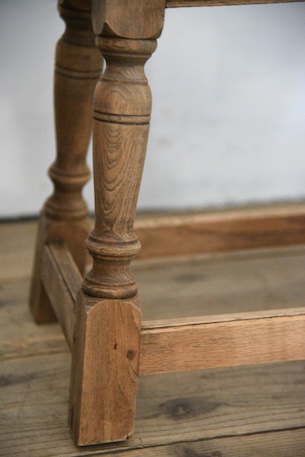 アンティーク　サイドテーブル　フレンチ　花台　スツール　剥離　ヴィンテージ