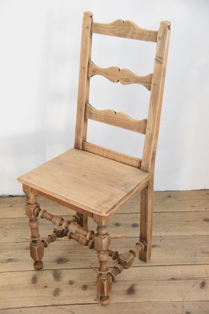 アンティーク　ロレーヌチェア　フレンチ　剥離　シェーカーチェア　１