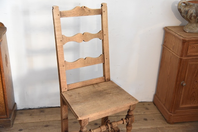 アンティーク　ロレーヌチェア　フレンチ　剥離　シェーカーチェア　２