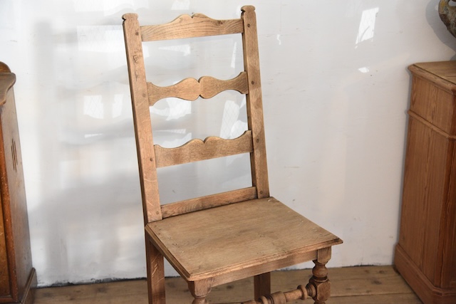 アンティーク　ロレーヌチェア　フレンチ　剥離　シェーカーチェア　３