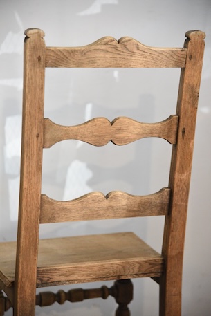 アンティーク　ロレーヌチェア　フレンチ　剥離　シェーカーチェア　３