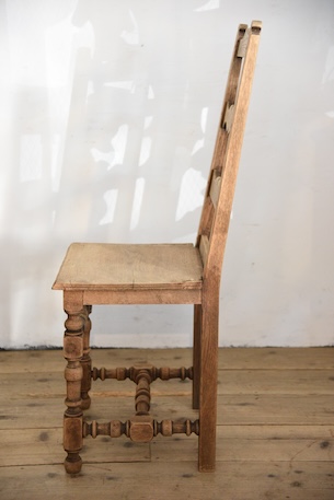 アンティーク　ロレーヌチェア　フレンチ　剥離　シェーカーチェア　３